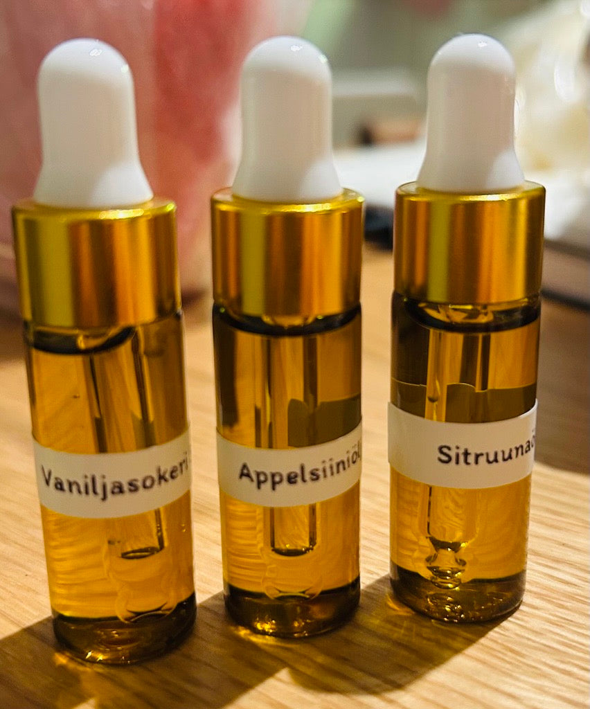 Täyttö-öljyt ja tuoksusarjat